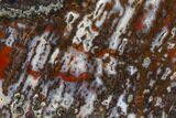 Cady Mountain Plume Agate Slab - California #114806-1